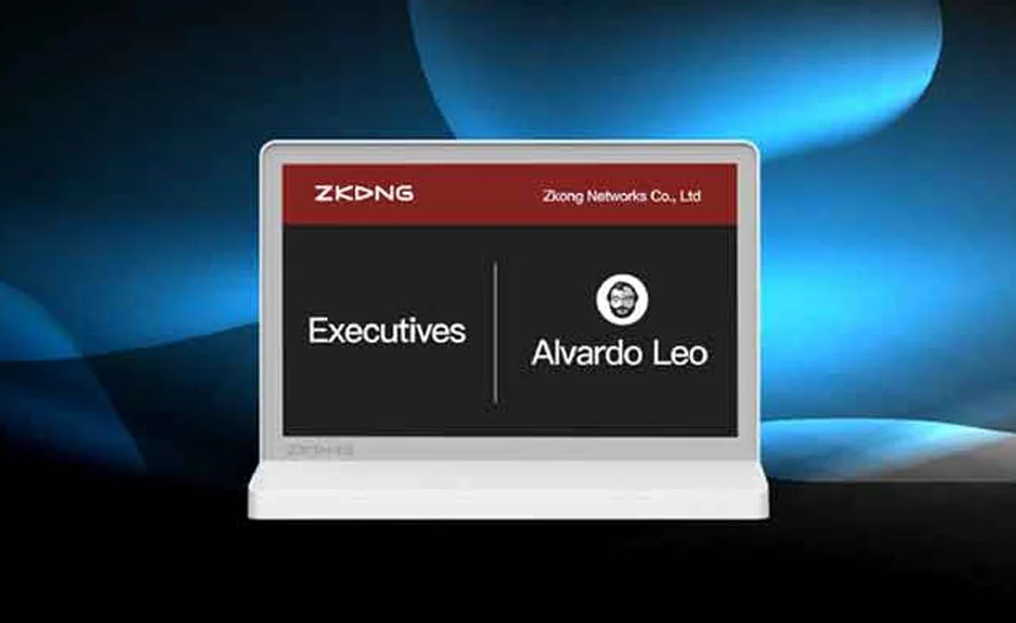 Signage and Advertisement in Doubled Ways NEWs Launch, Zkong Double Screen ESL