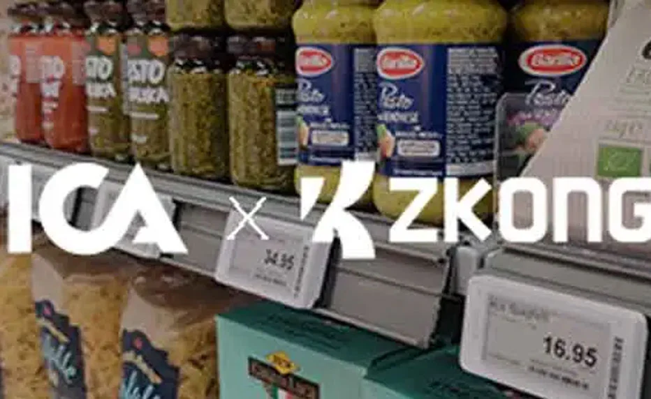 ICA Launches ESL Project in Sweden with ZKONG and Wraptech