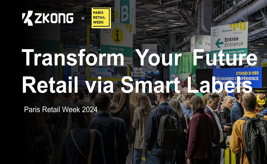 ZKONG brille à Paris Retail Week 2024 avec Smart Retail Solutions