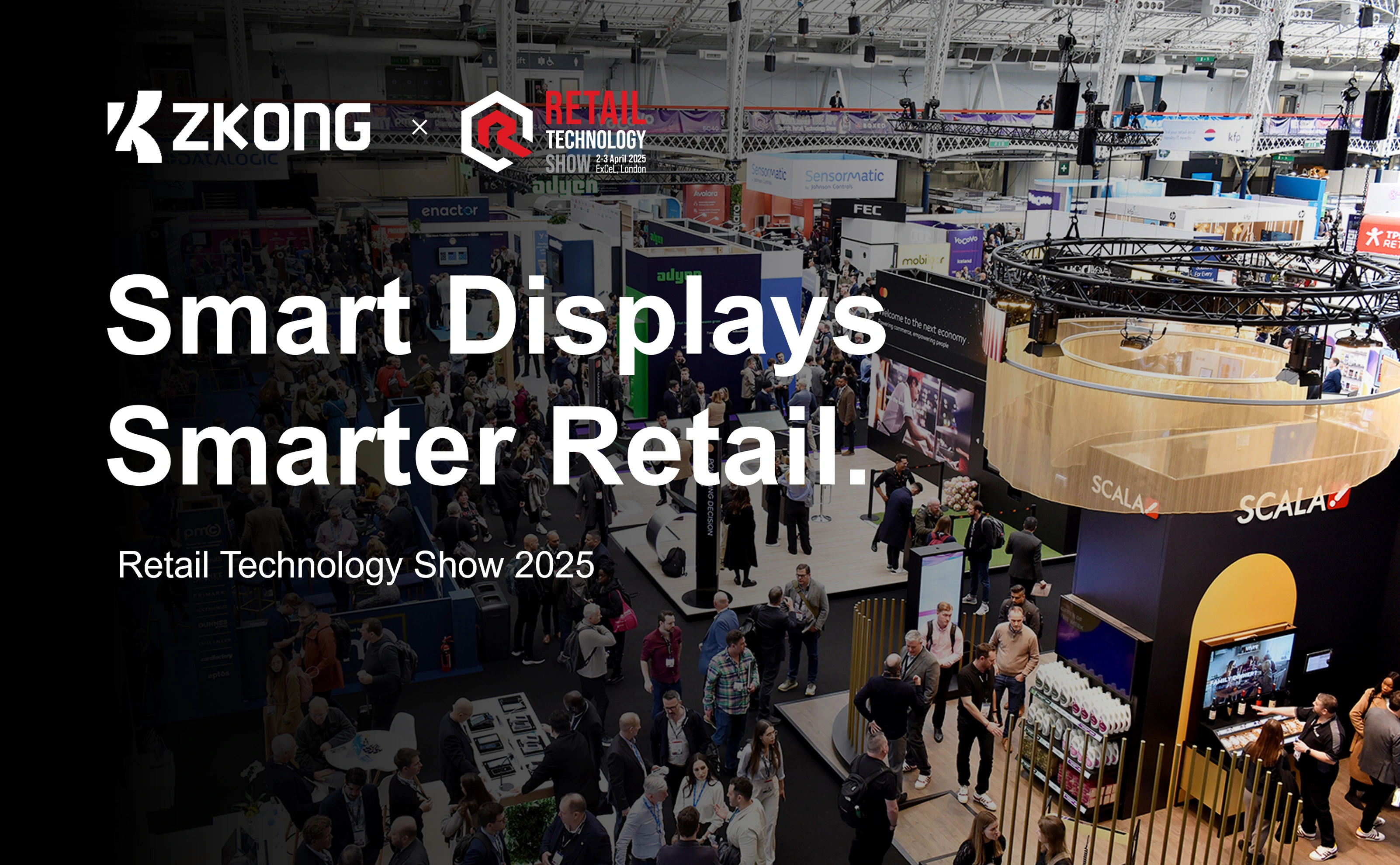 ZKONG Showcases Full-Suite Retail Display Solutions at Retail Technology Show 2025