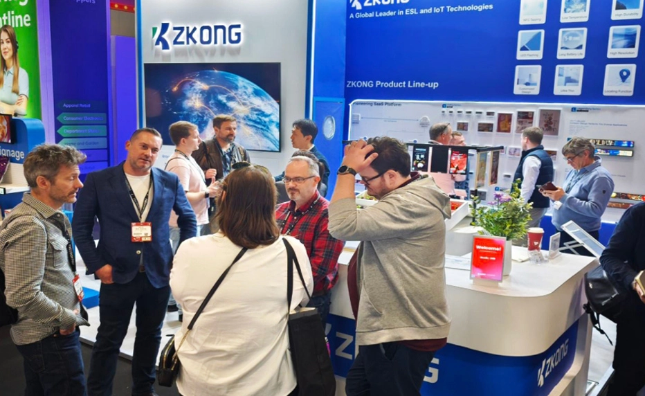 ZKONG Unveils Comprehensive Retail Display Solutions at the 2025 Retail Technology Show