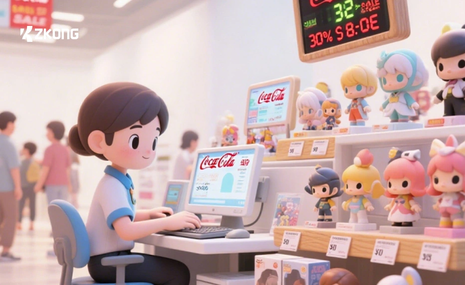 Electronic Price Labels Leverage the Popularity of Figurines: Unlocking New Experiences in Trendy Toy Retail