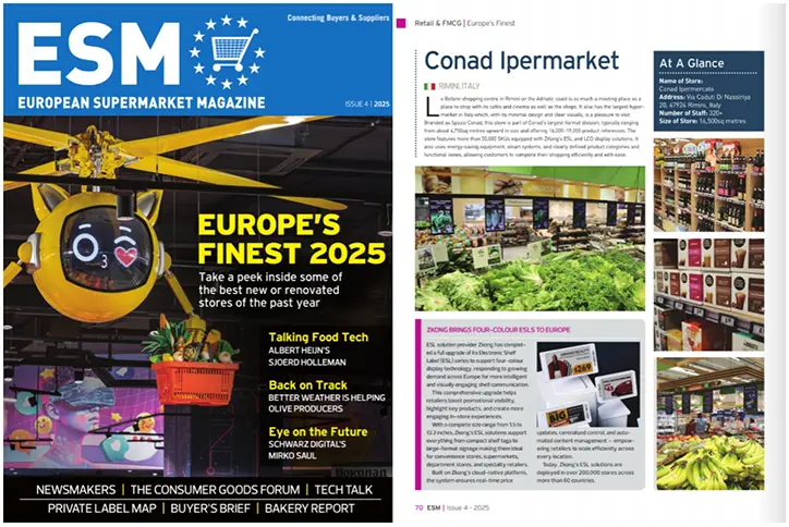 ZKONG-Powered Stores Gain Back-to-Back Recognition from European Retail Media